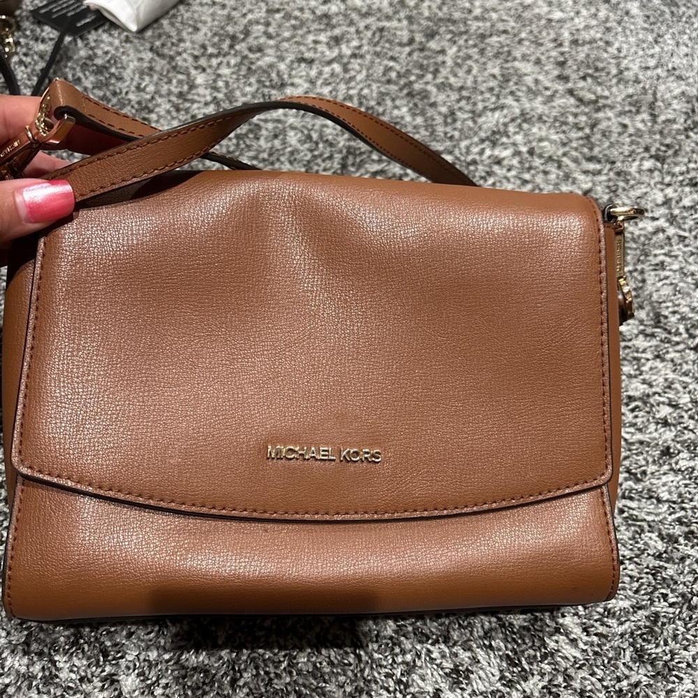 Michael Kors Brown Leather Women's Bag